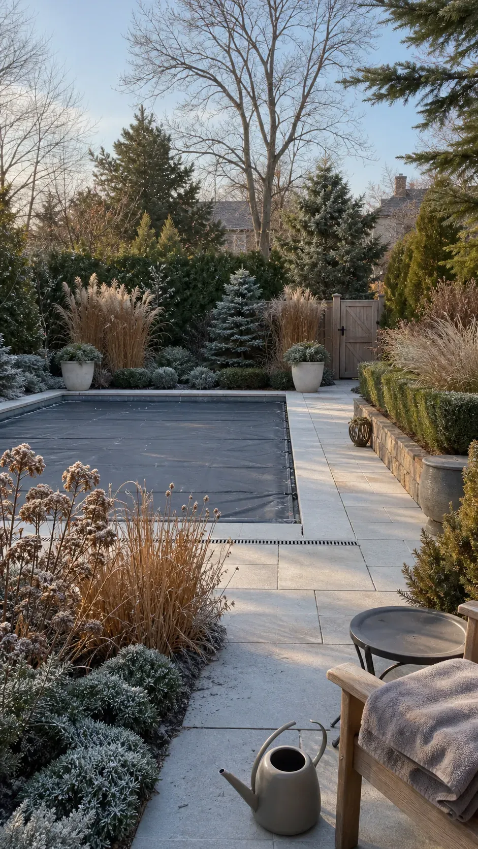 design a pool garden for four seasons garden pool design with practical backyard landscaping