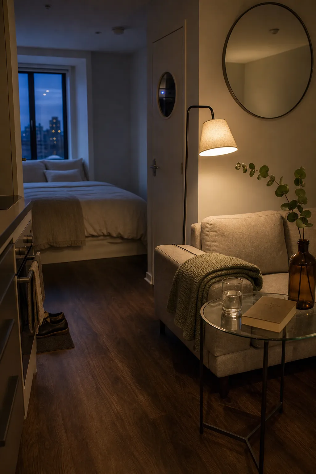 Cozy small home after a practical weekend cleaning reset