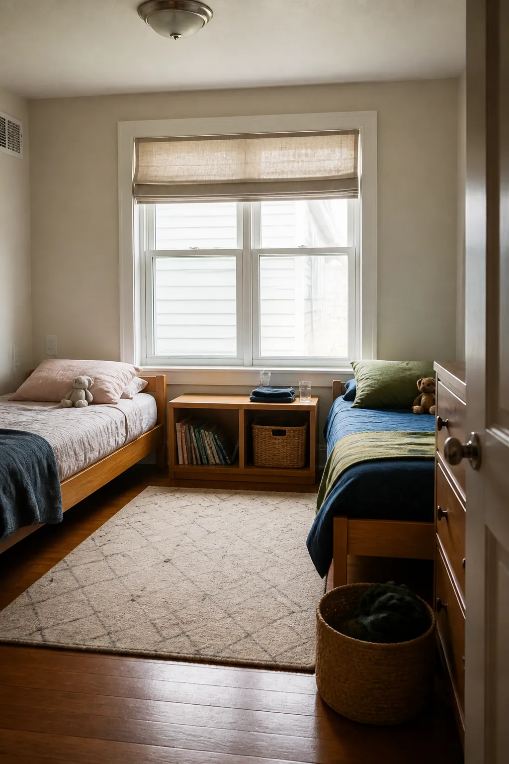 Leave the Window Zone Unblocked in a small shared children bedroom