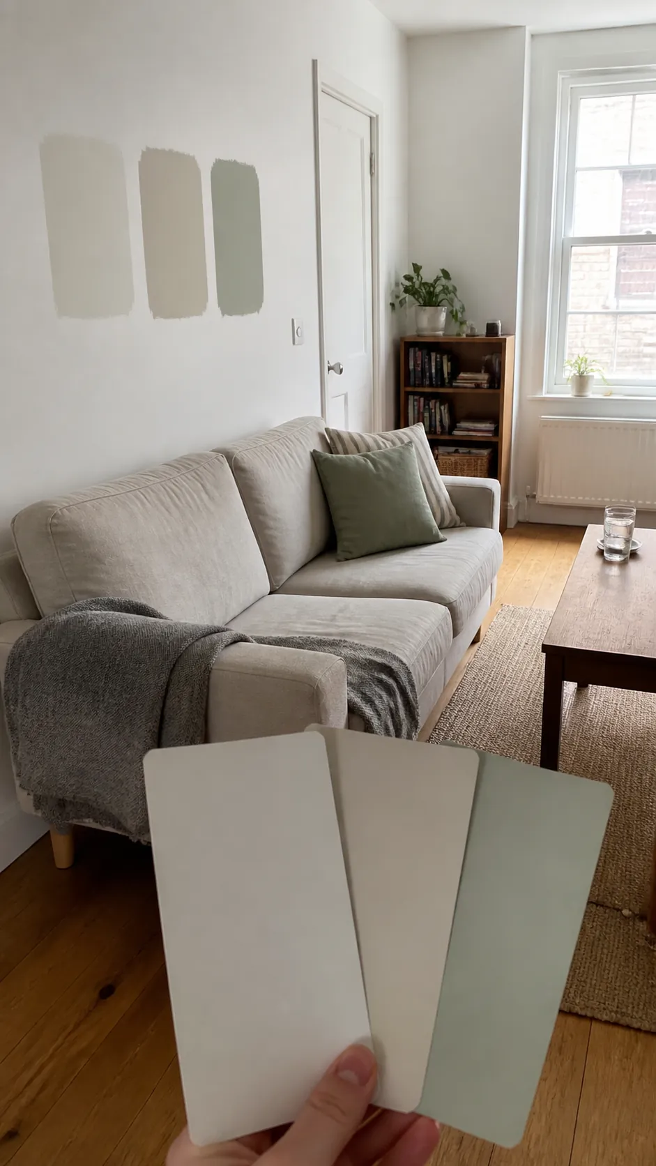 Read the Room Before Choosing a Palette in a calm compact home