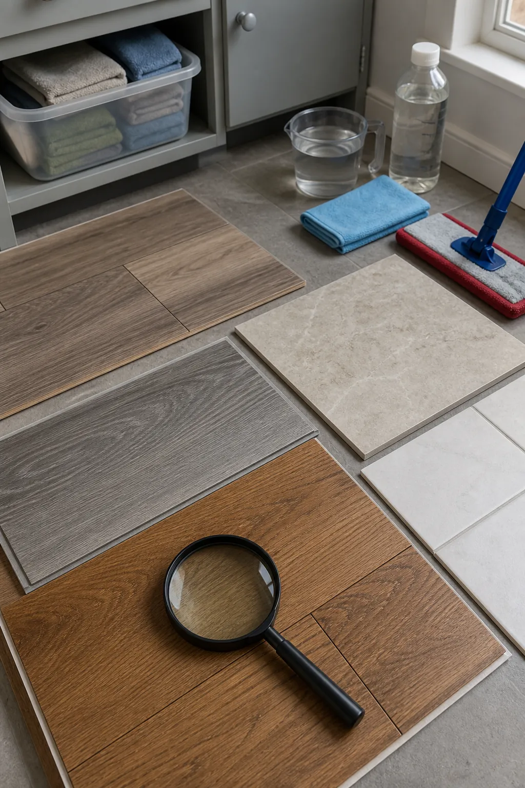 Identify the Floor Before You Mix Anything floor cleaning setup