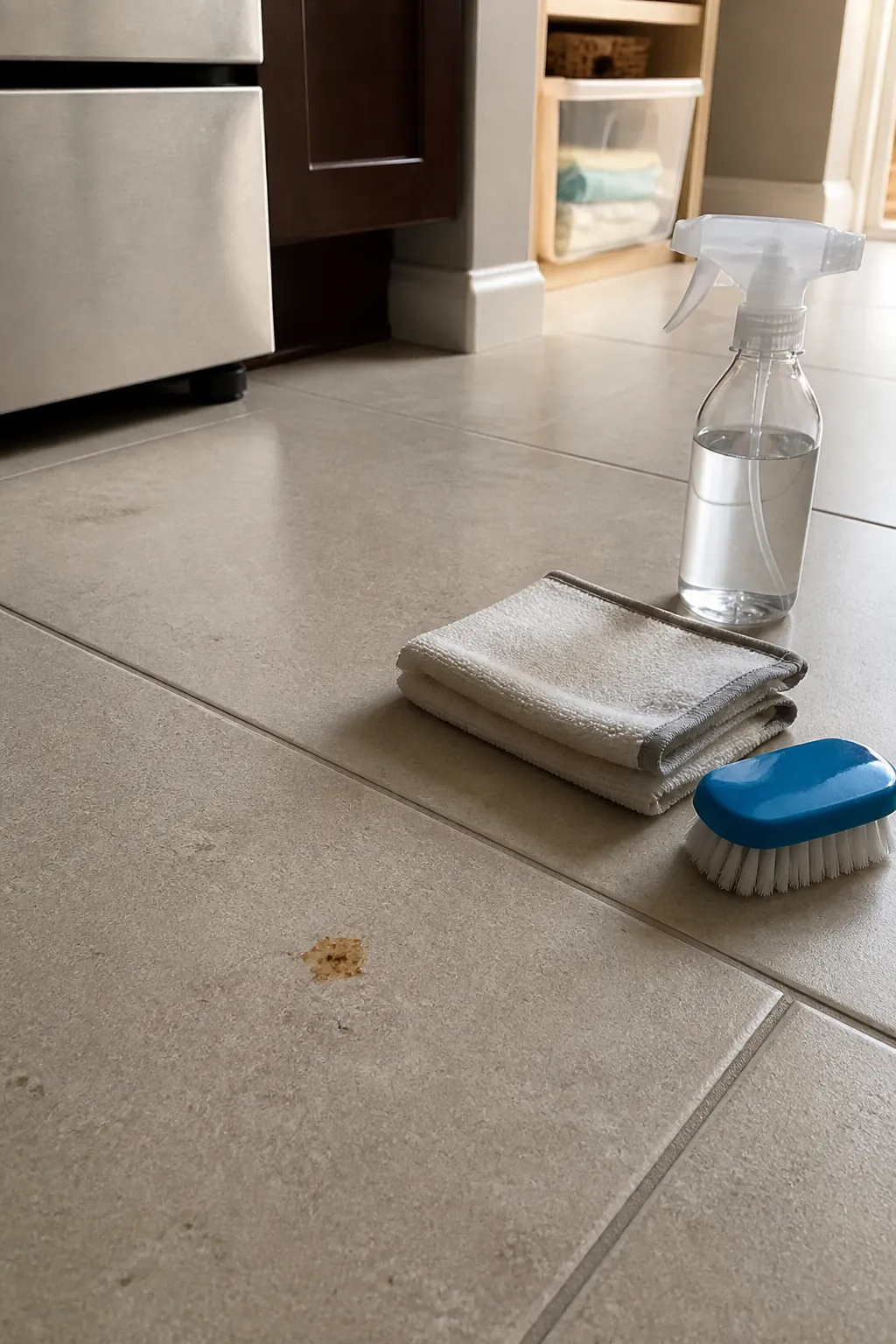 Spot-Treat the Soil You Actually Have floor cleaning setup