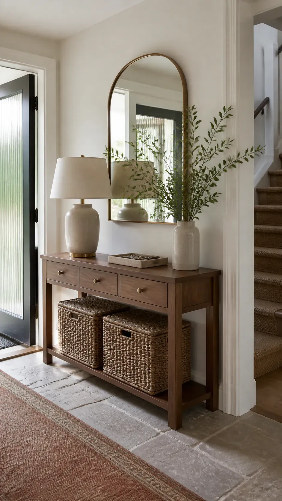 21 entryway console table decor ideas in a functional welcoming foyer