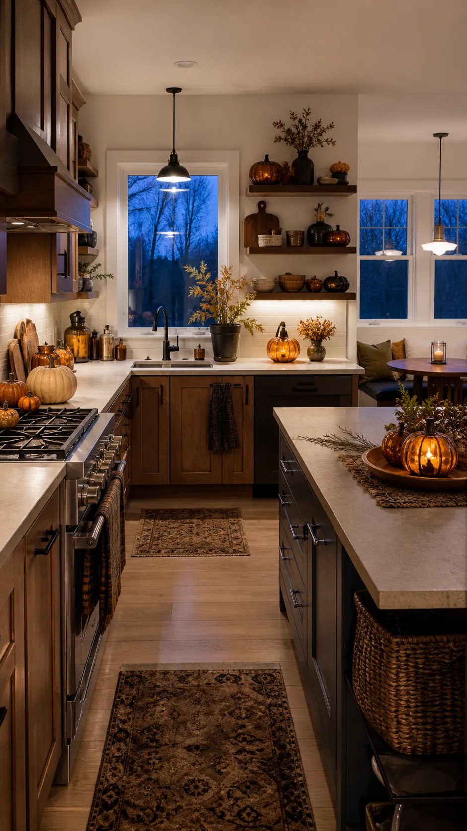 Cozy and practical Halloween kitchen decor ideas