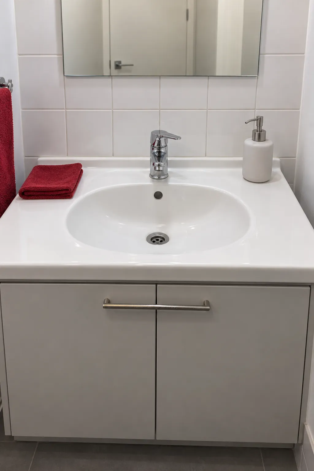 Reset the sink before the party