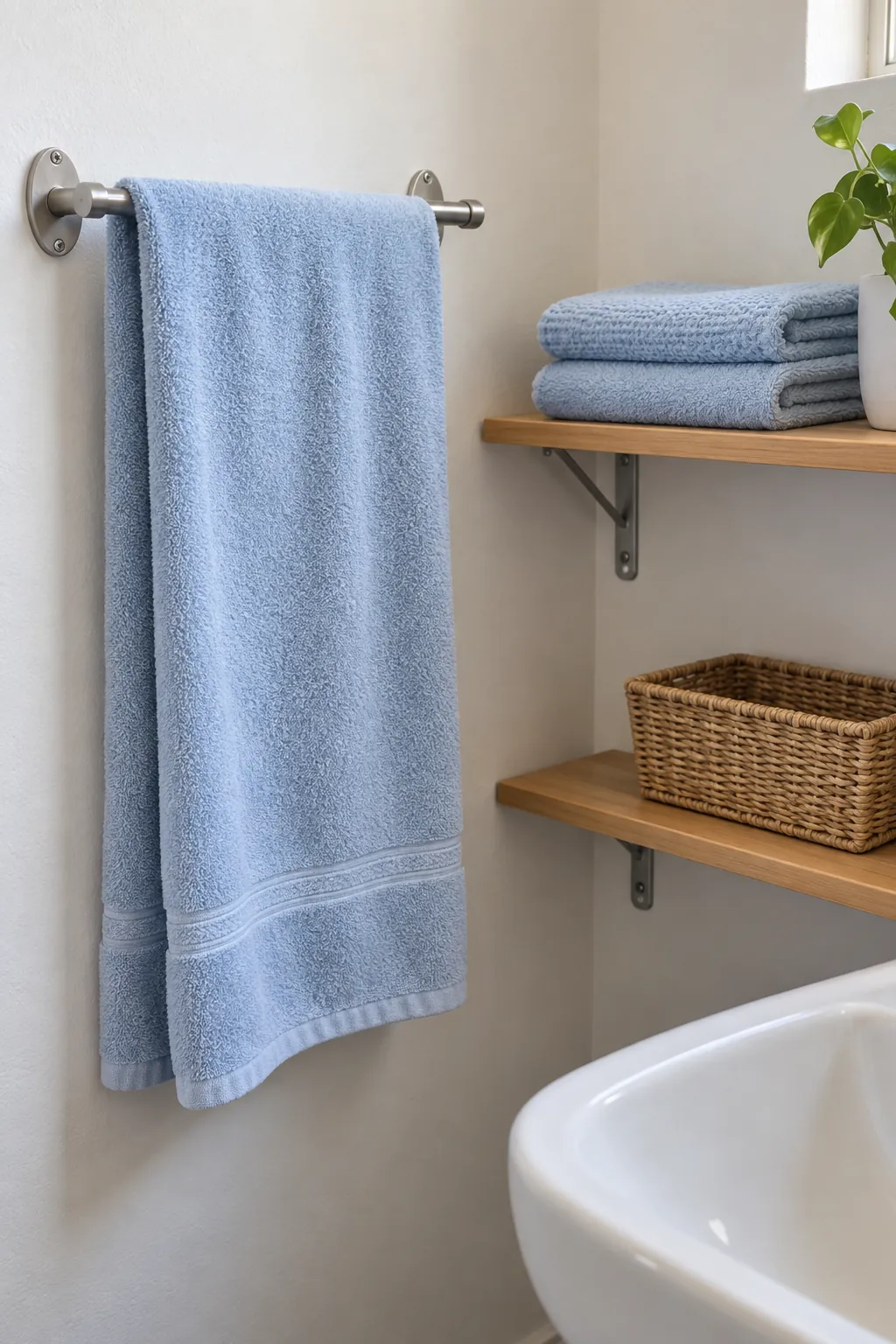 Offer a clear hand drying option