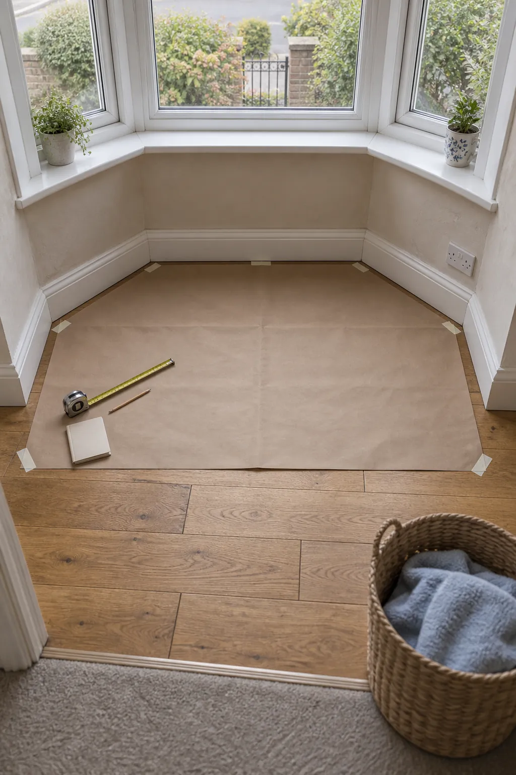 Measure the space you can actually use in a practical bay window nook