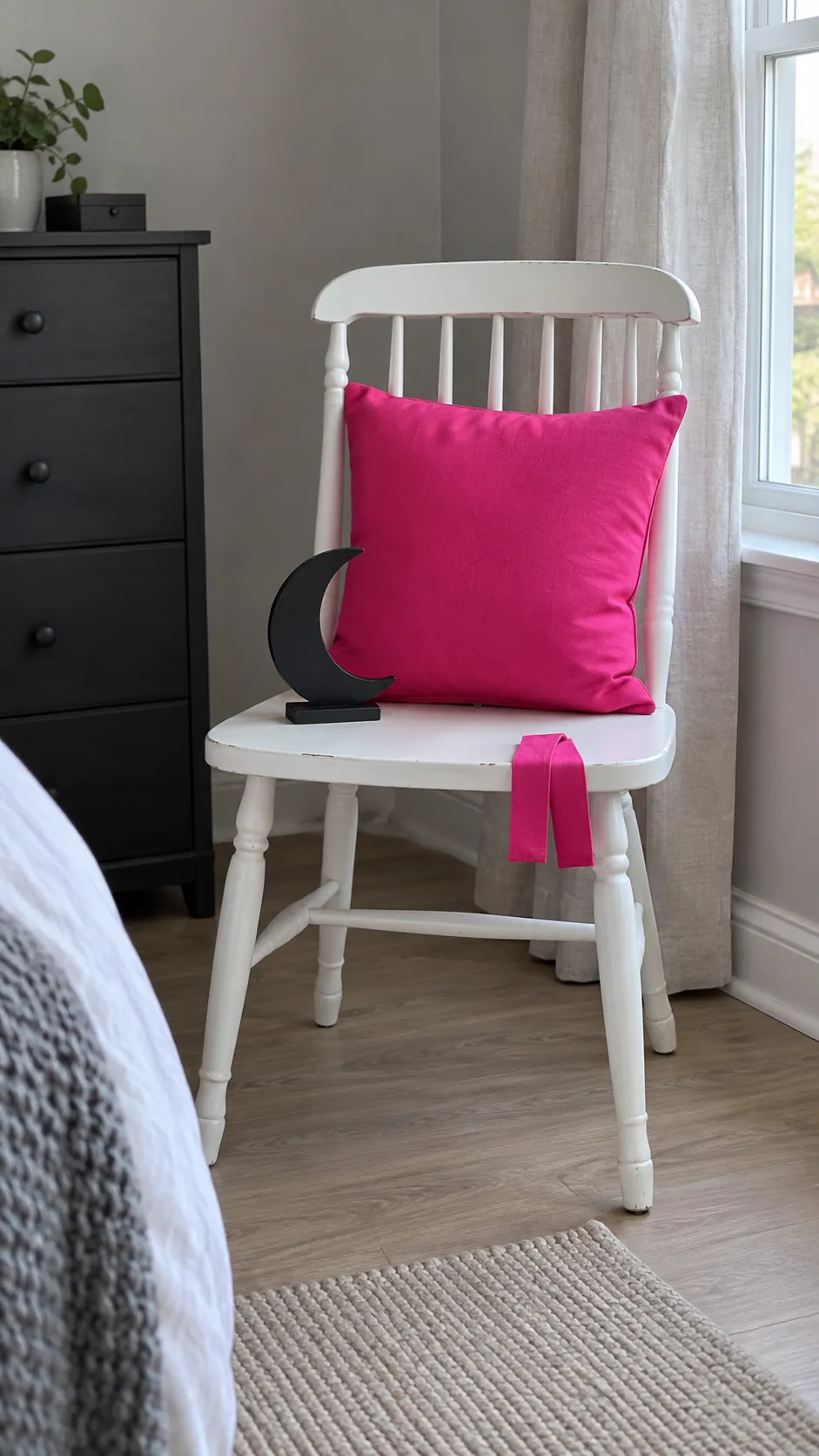 Choose one pink before you shop for hot pink Halloween decor