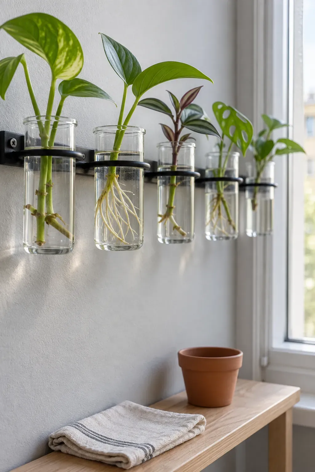 A compact propagation rail