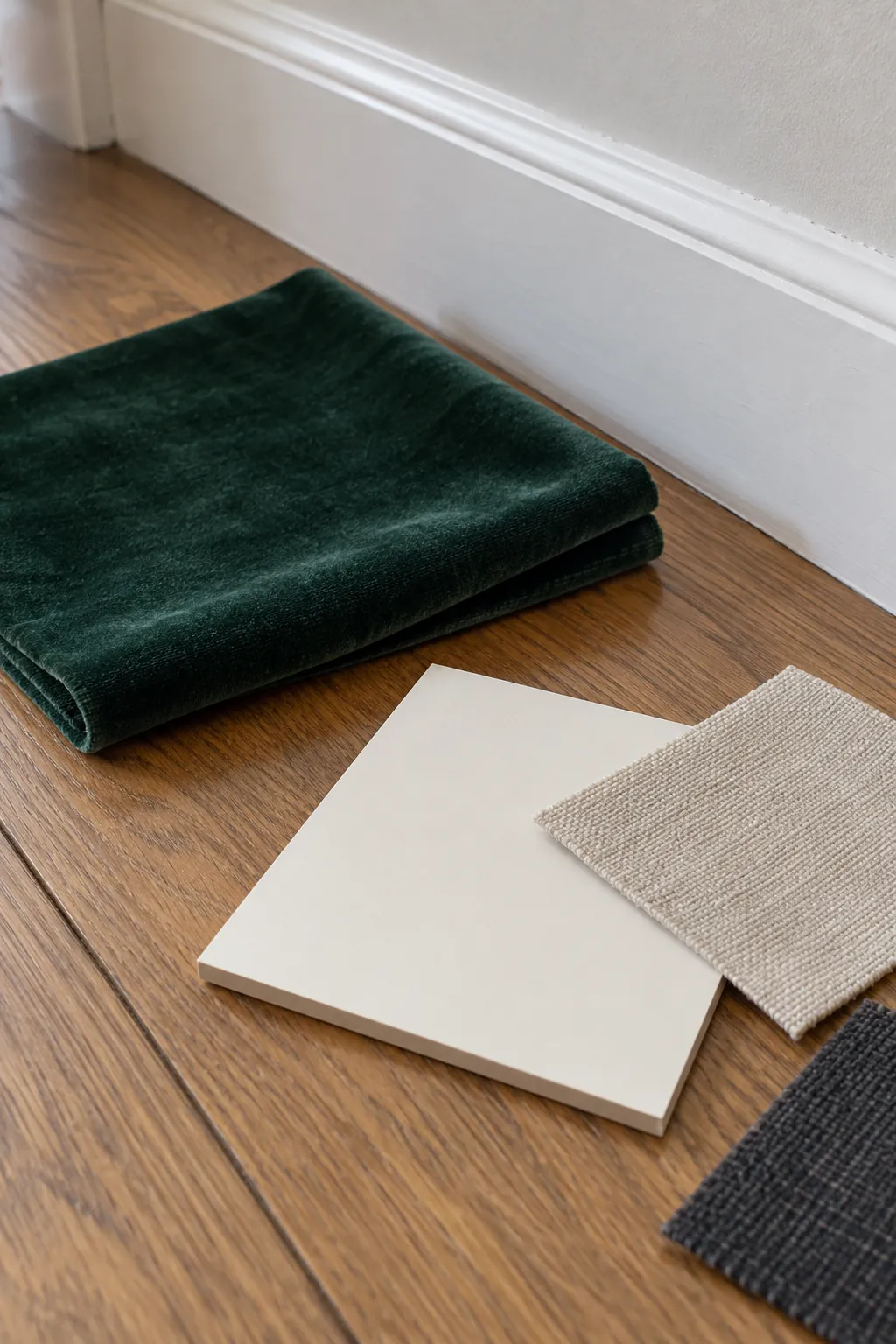 Emerald fixed finish samples