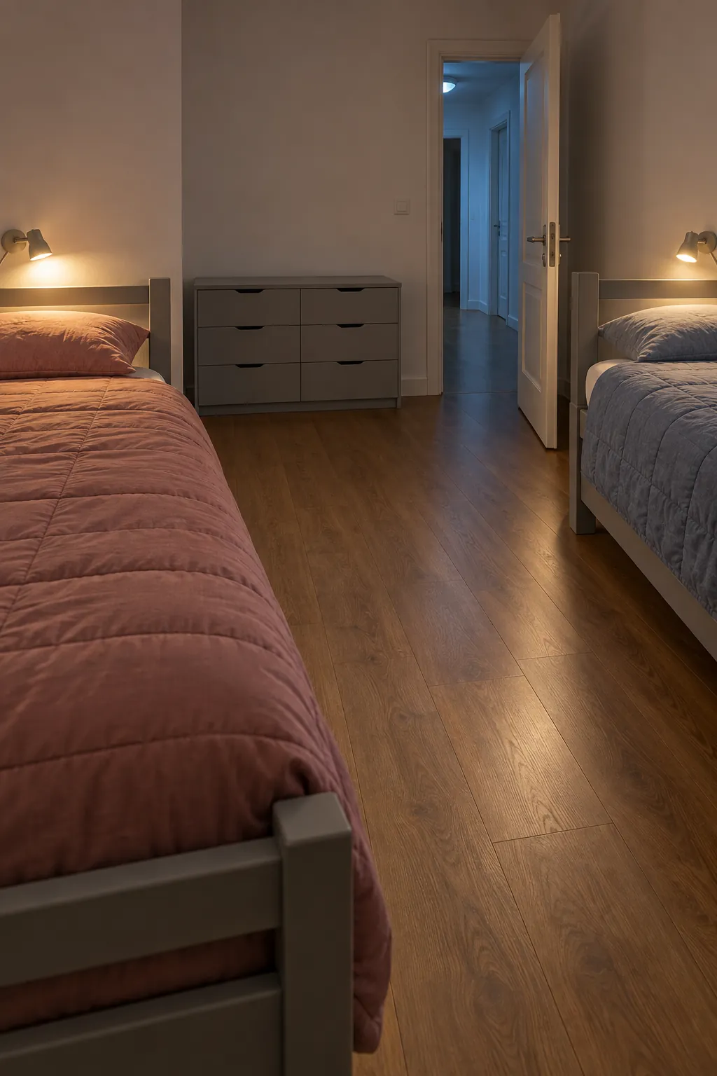 Two beds night route