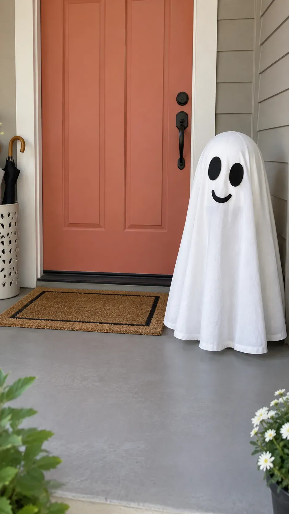 Welcome Young Visitors with Smiling Ghosts