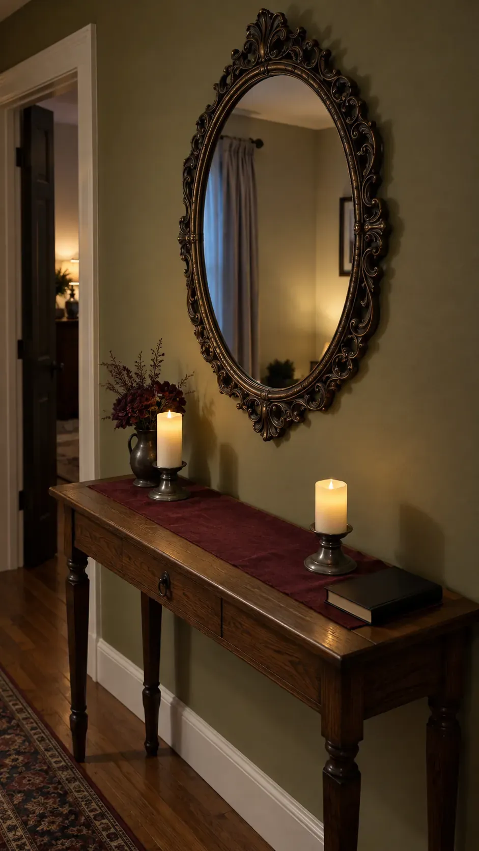 Make a Gothic Mirror Corner