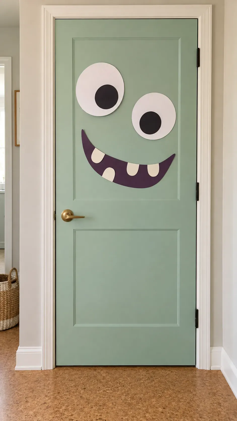 Create a Friendly Monster Door