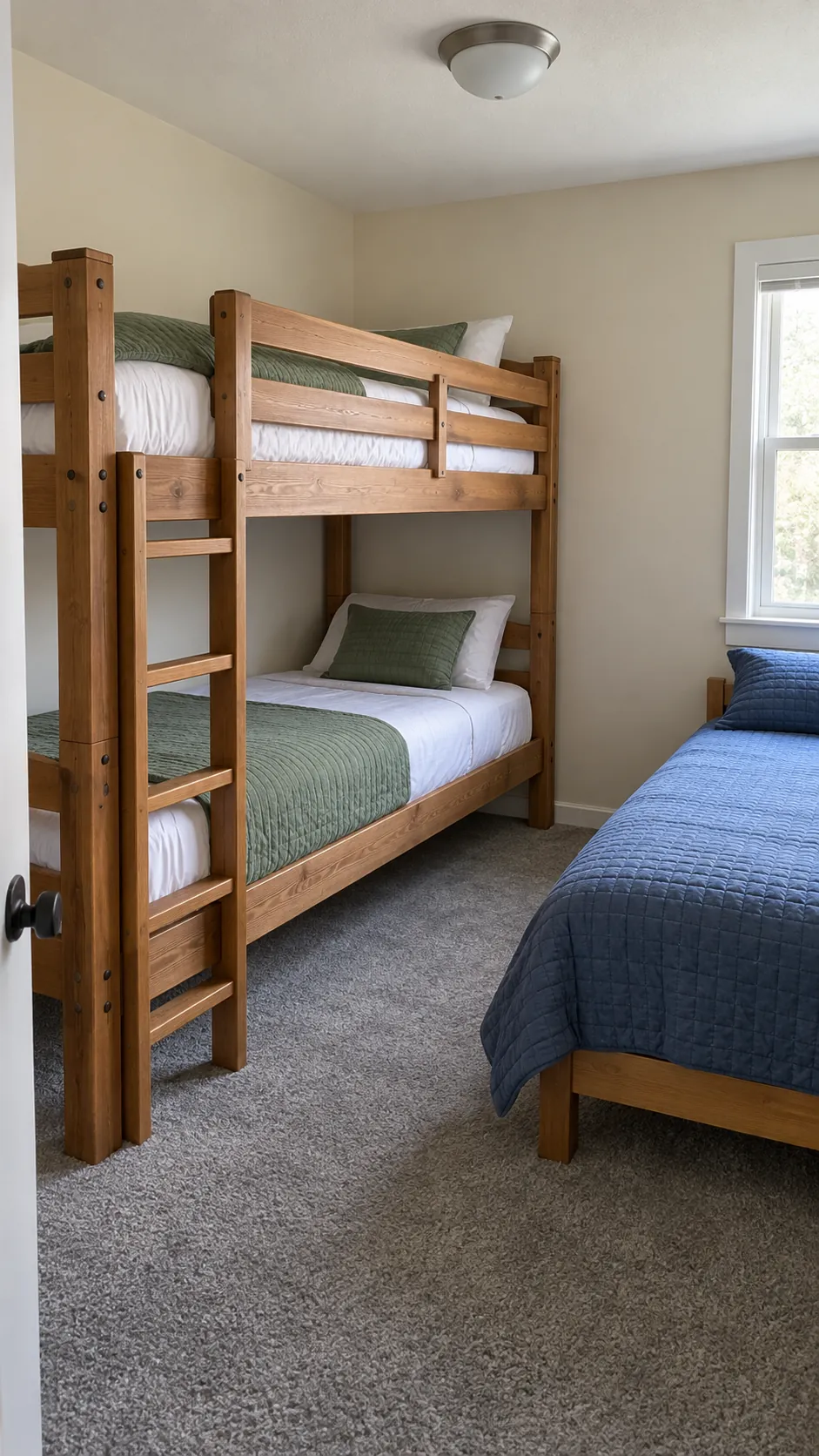 Bunk and single layout