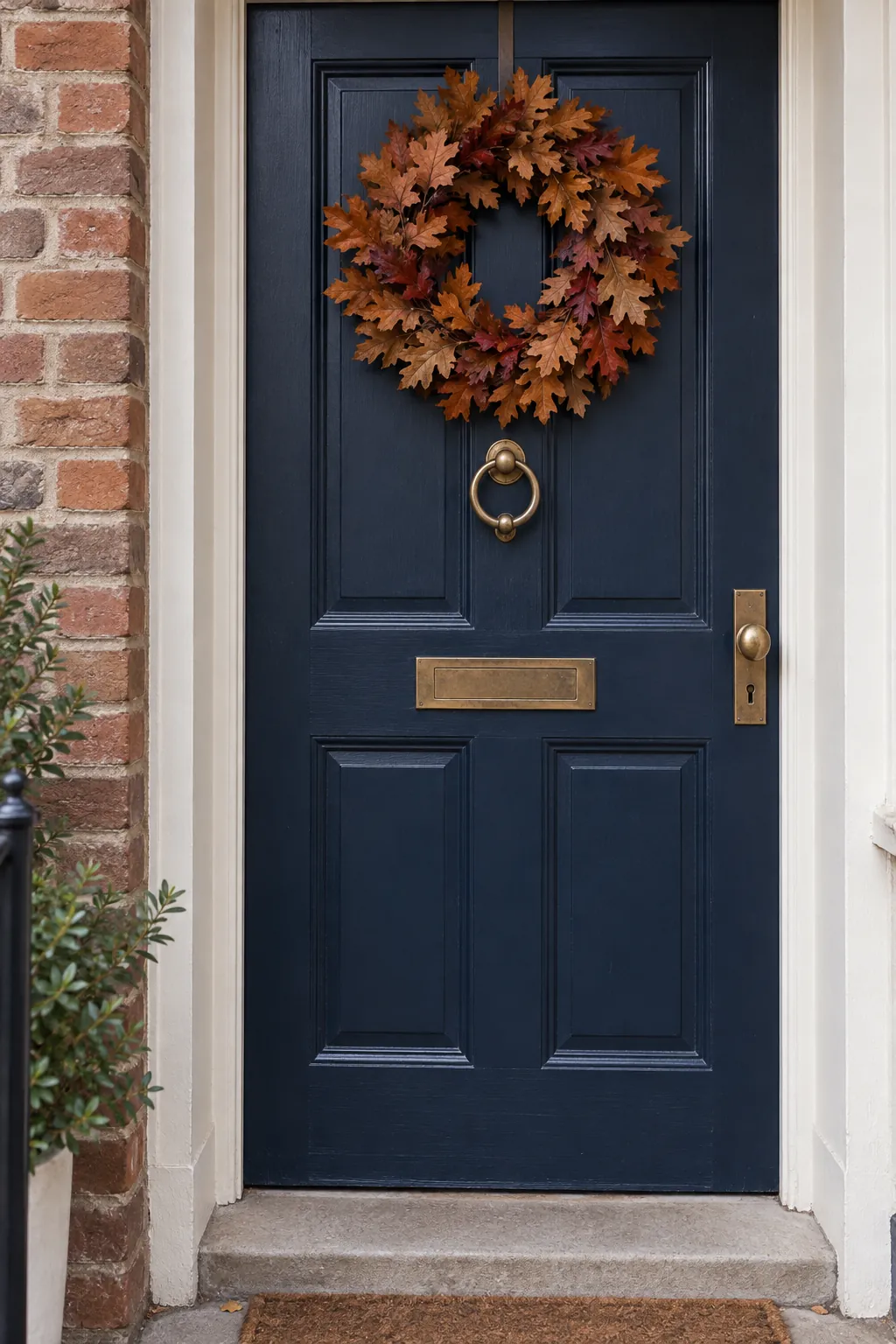 Let One Leaf Wreath Carry the Color