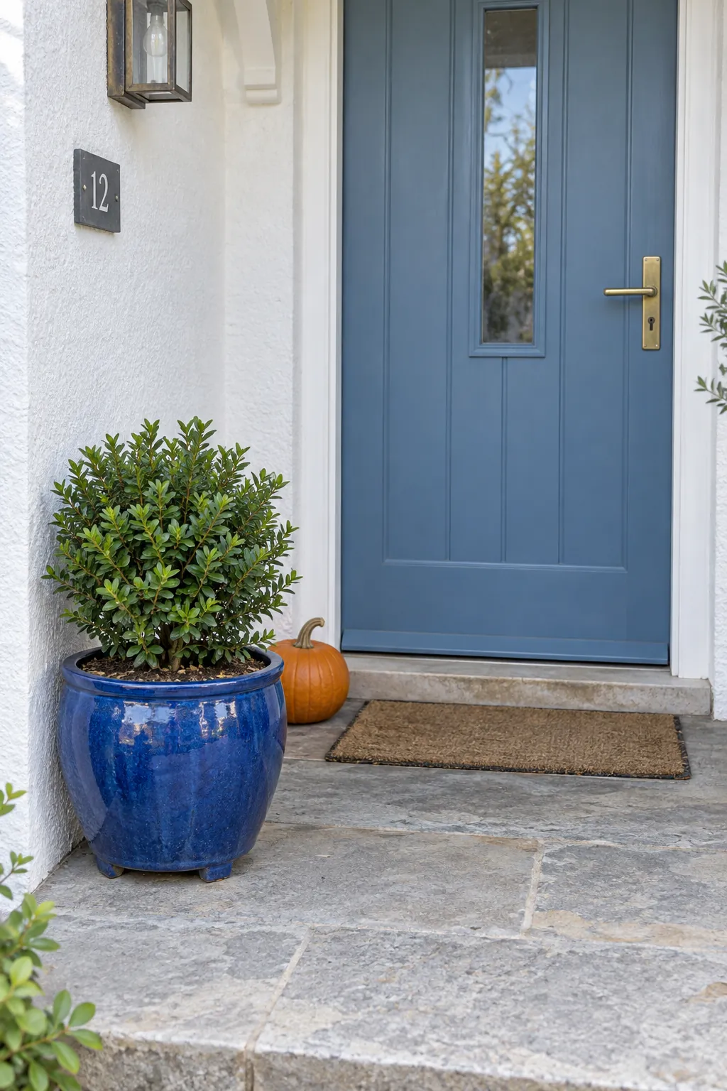 Repeat the Door Color in a Planter