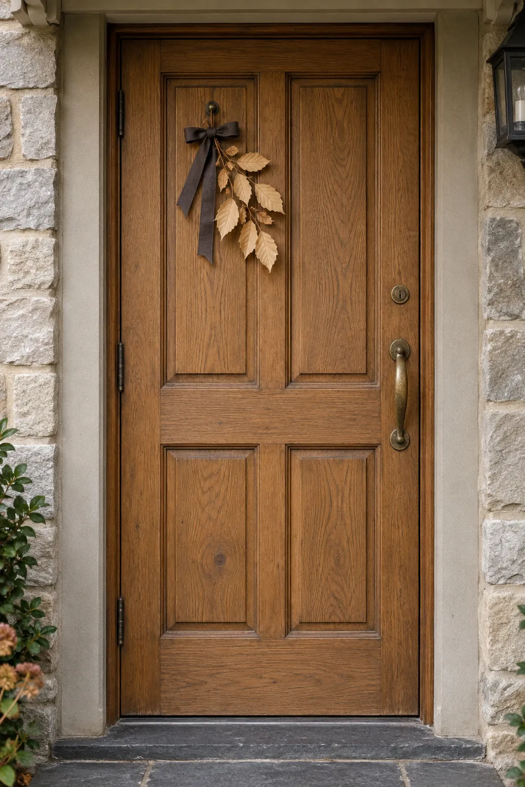 Let a Natural Door Stay Visible