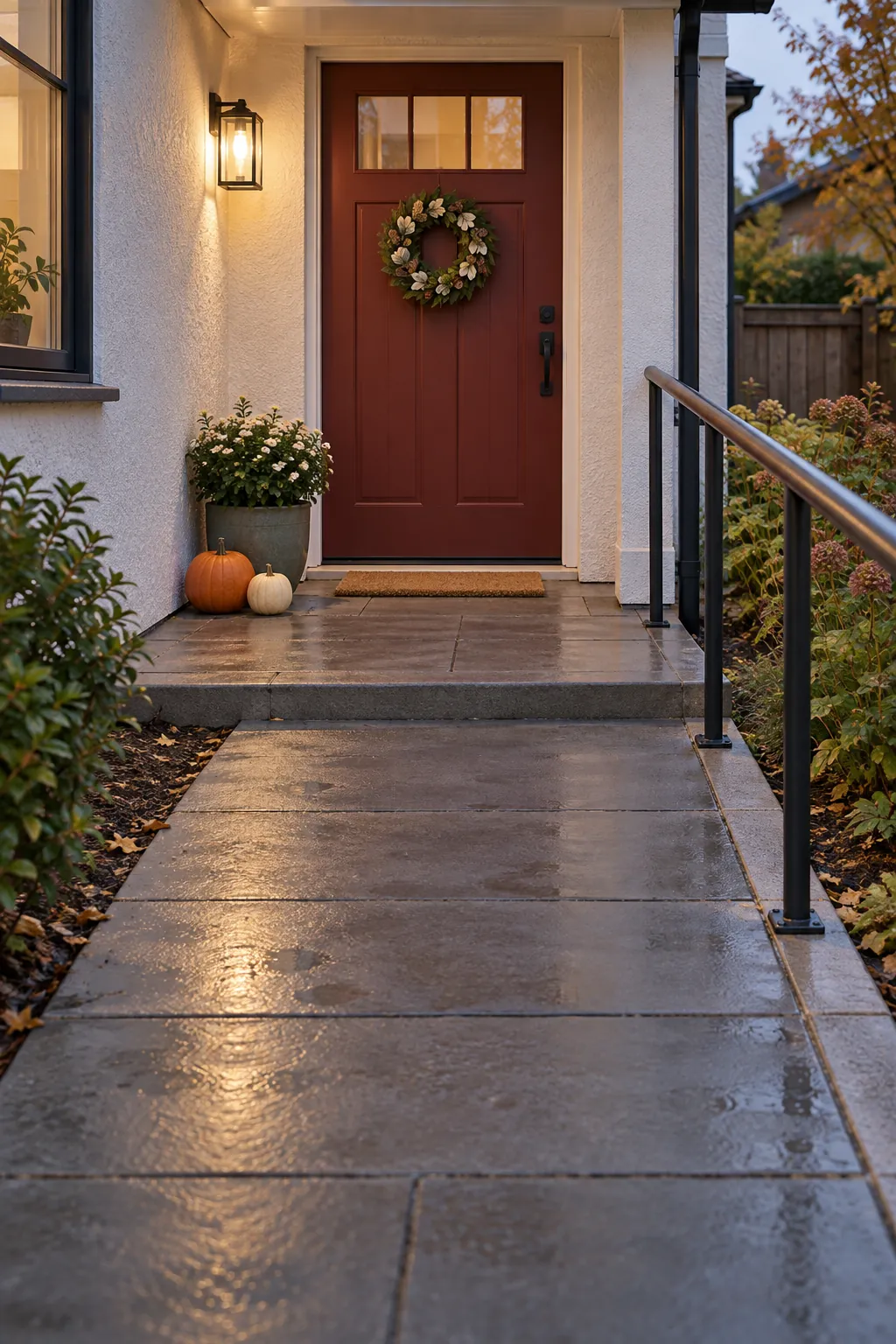 Finish with a Clear Route to the Door