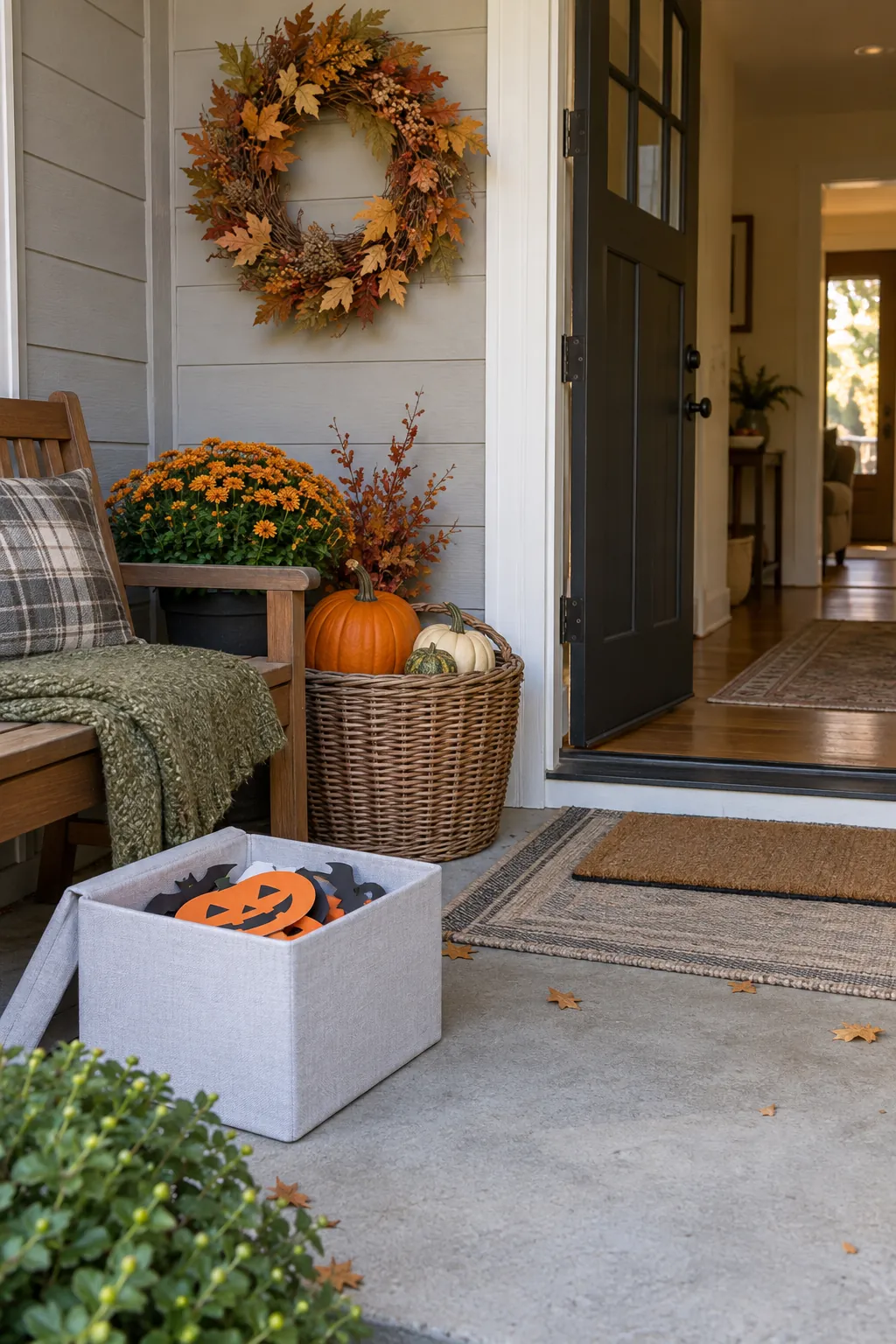 Reset the Entry After October to reuse autumn decorations for Halloween