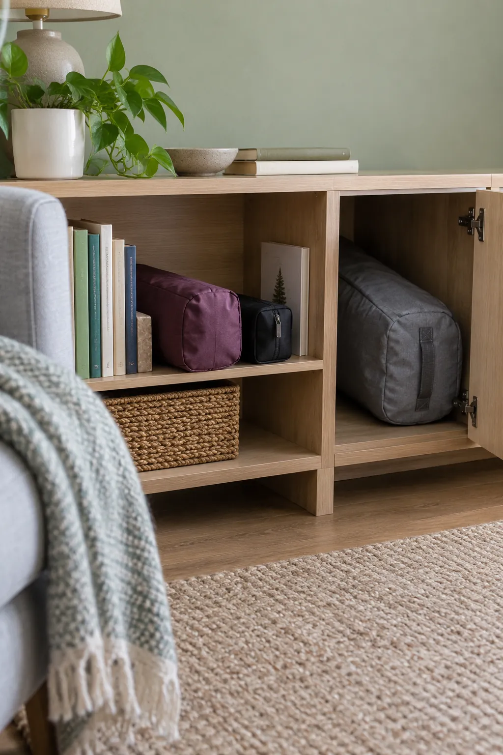 Tree sections protected in separate small compartments