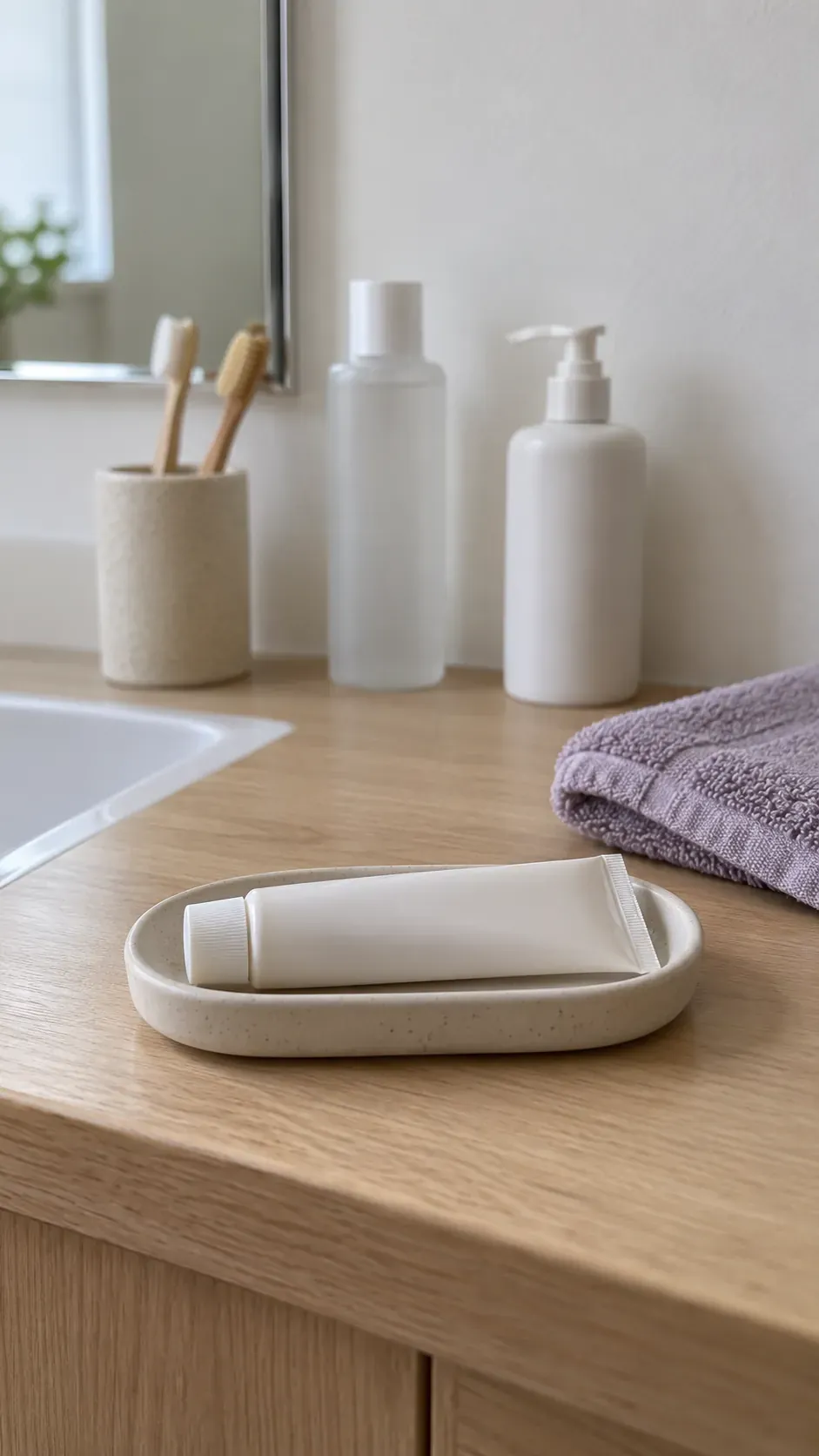 Toiletries that irritate your skin during a small apartment reset