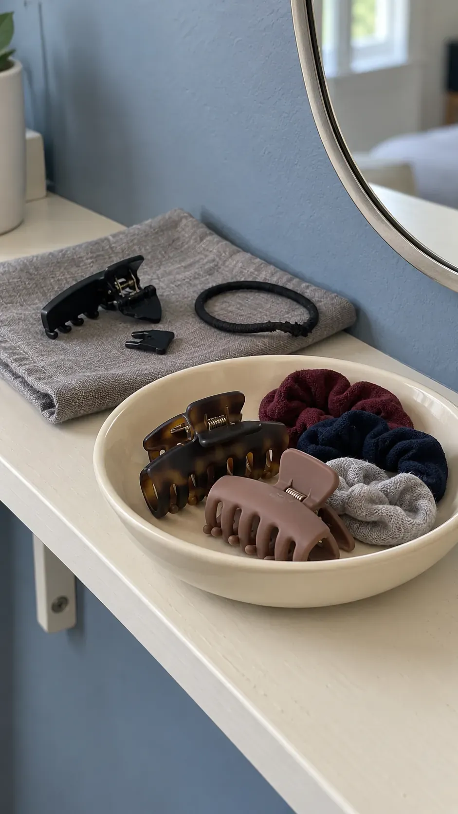 Hair accessories that do not hold during a small apartment reset
