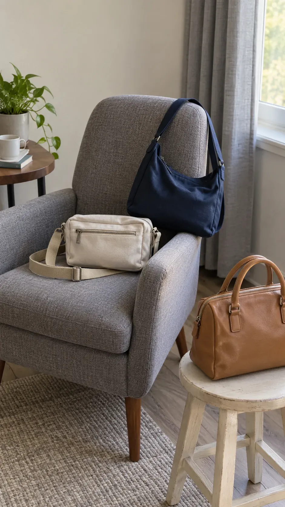 Bags you never choose to carry during a small apartment reset