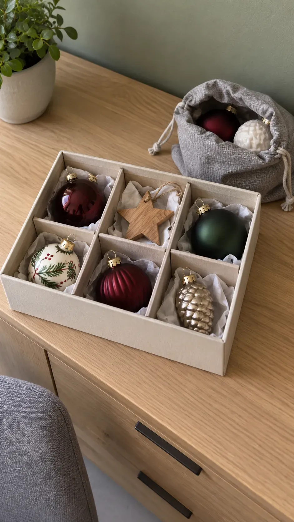 Decorations you no longer want to display during a small apartment reset