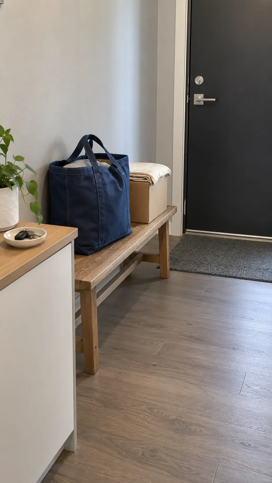 Items already promised for donation during a small apartment reset