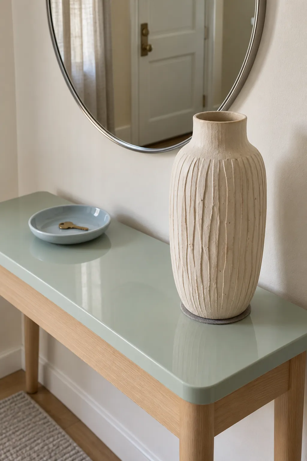 Bring texture to a smooth tabletop