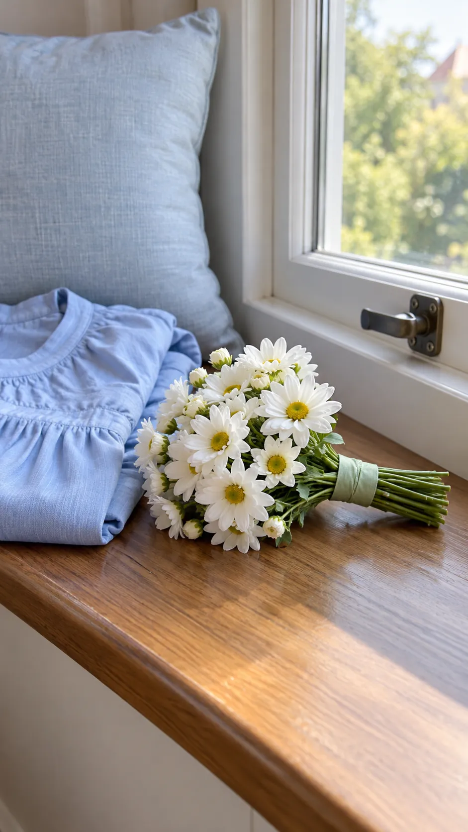 A Small Daisy Posy for a Casual Look in a homecoming flower bouquet