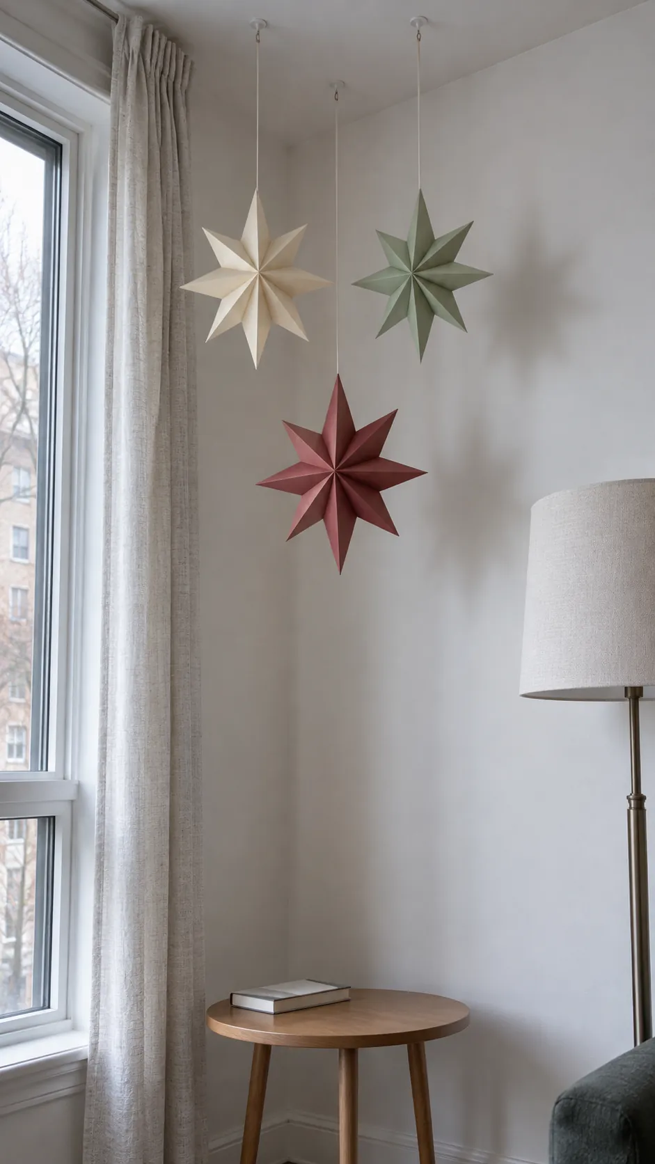 Create a paper star cluster