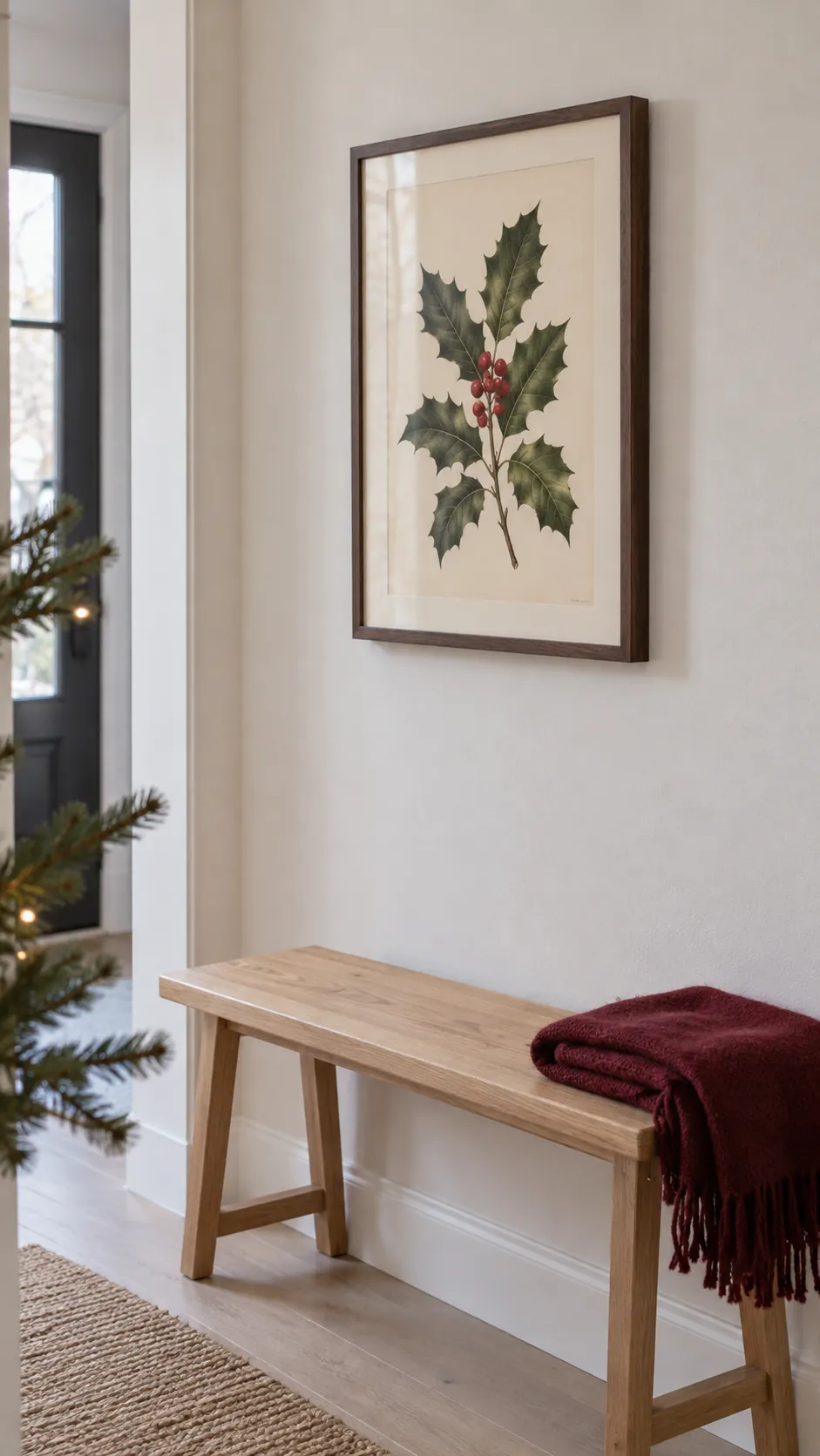 Frame a botanical seasonal print