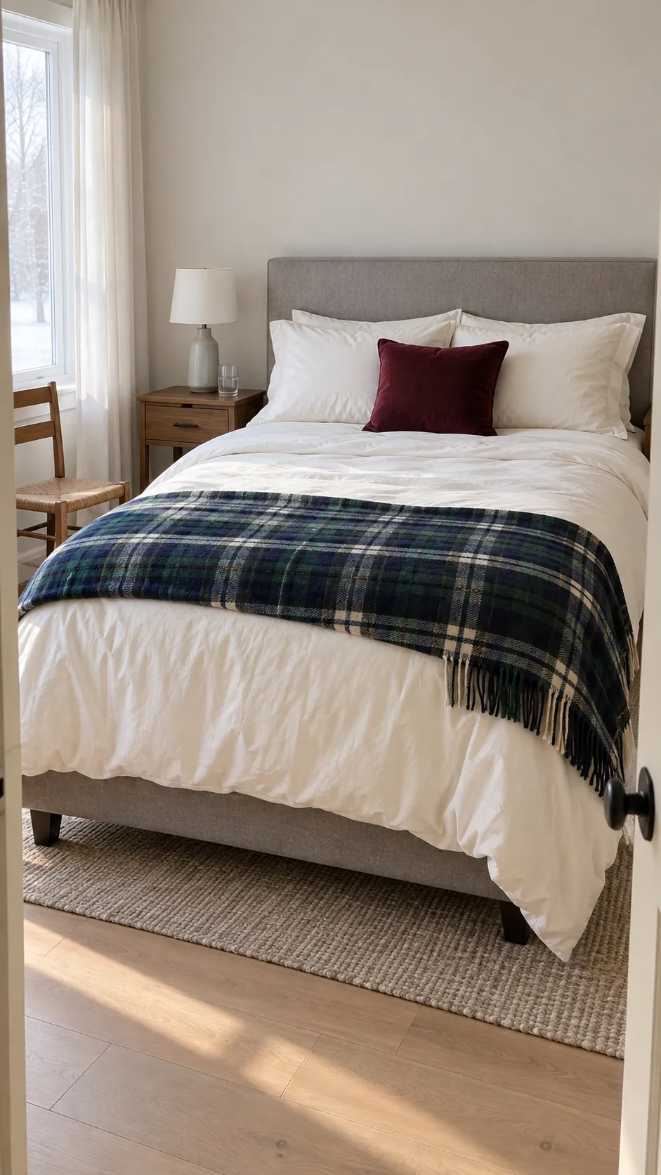 Bring pattern to a guest bed