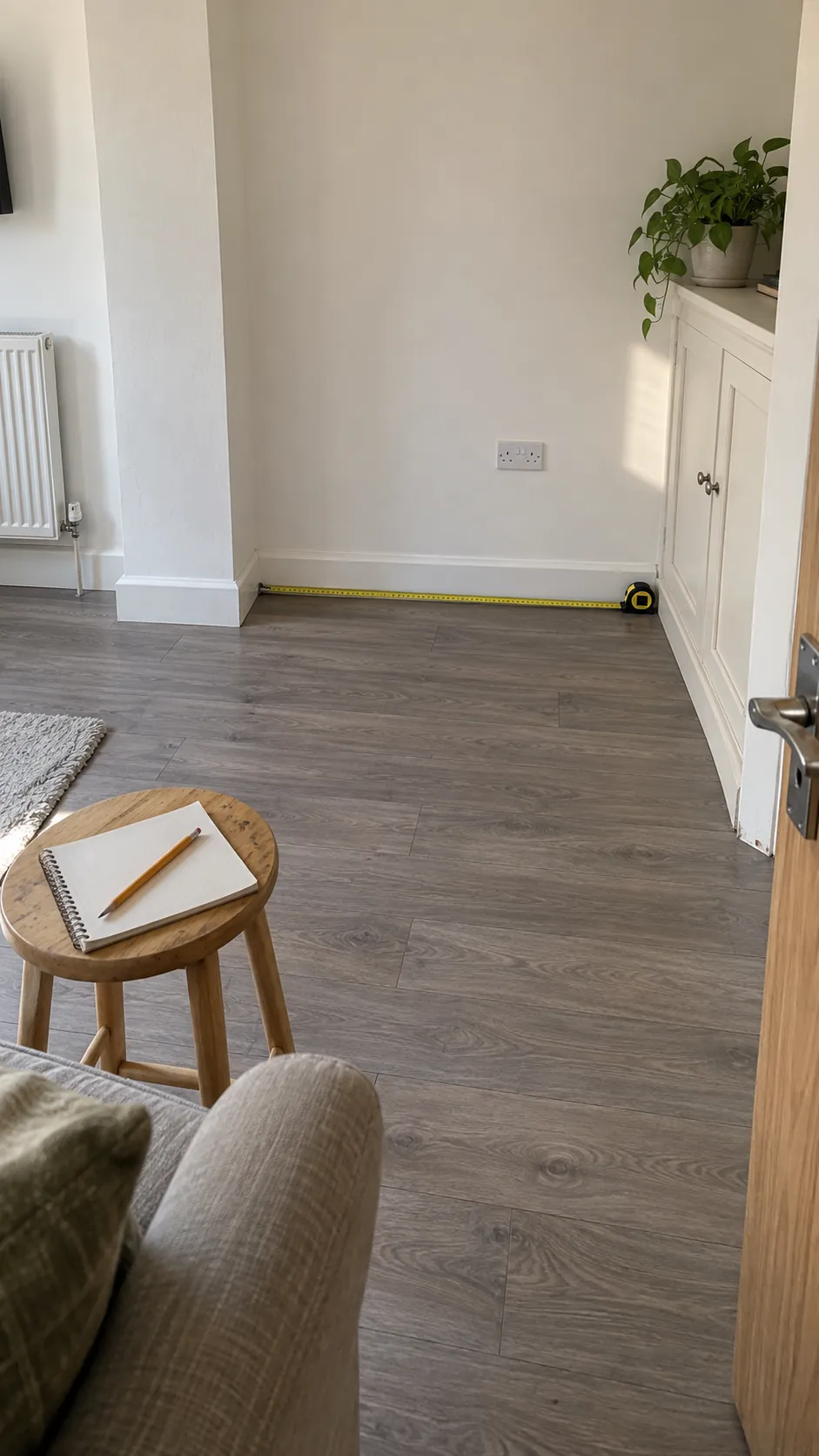 Measure the clear span between real obstructions before selecting furniture in a small living room