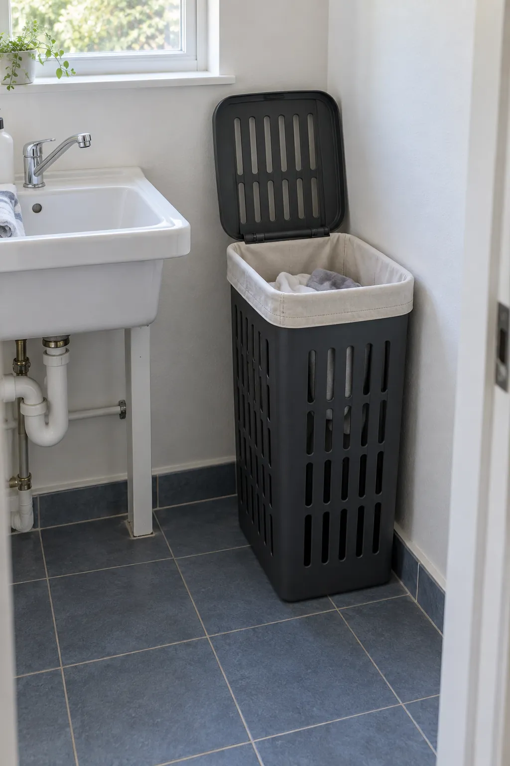 Use the end of the room when it is outside the working route