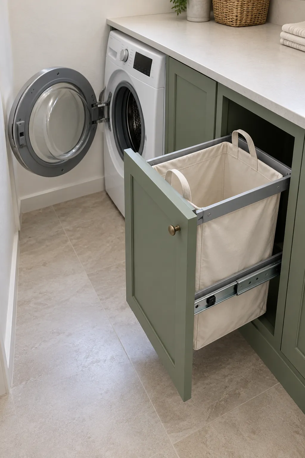 Choose a fitted pullout only after testing its open position