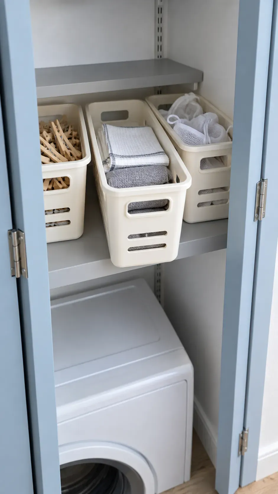 Choose bins that pass through the real opening