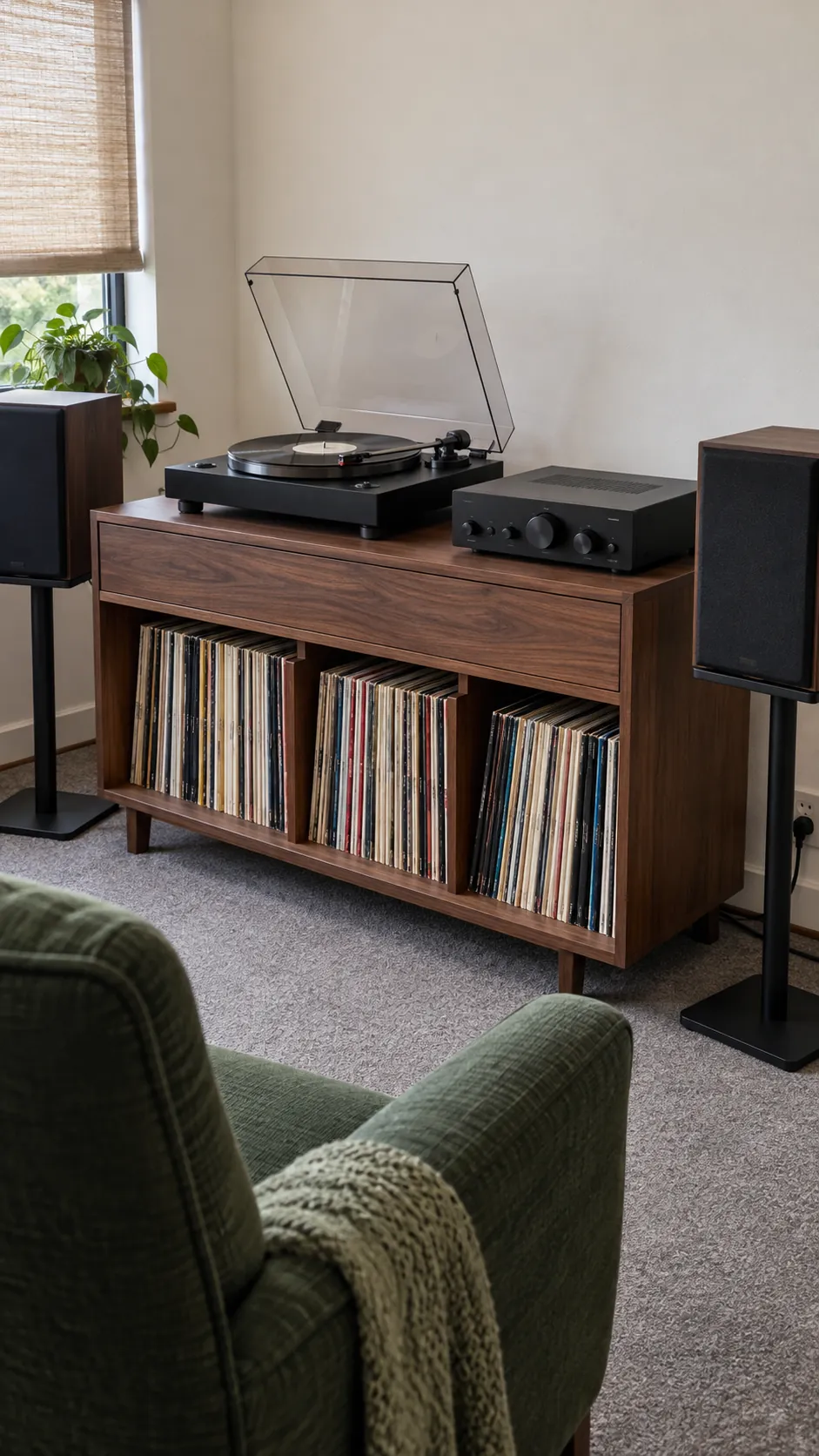 Build a Listening Corner Around the Equipment