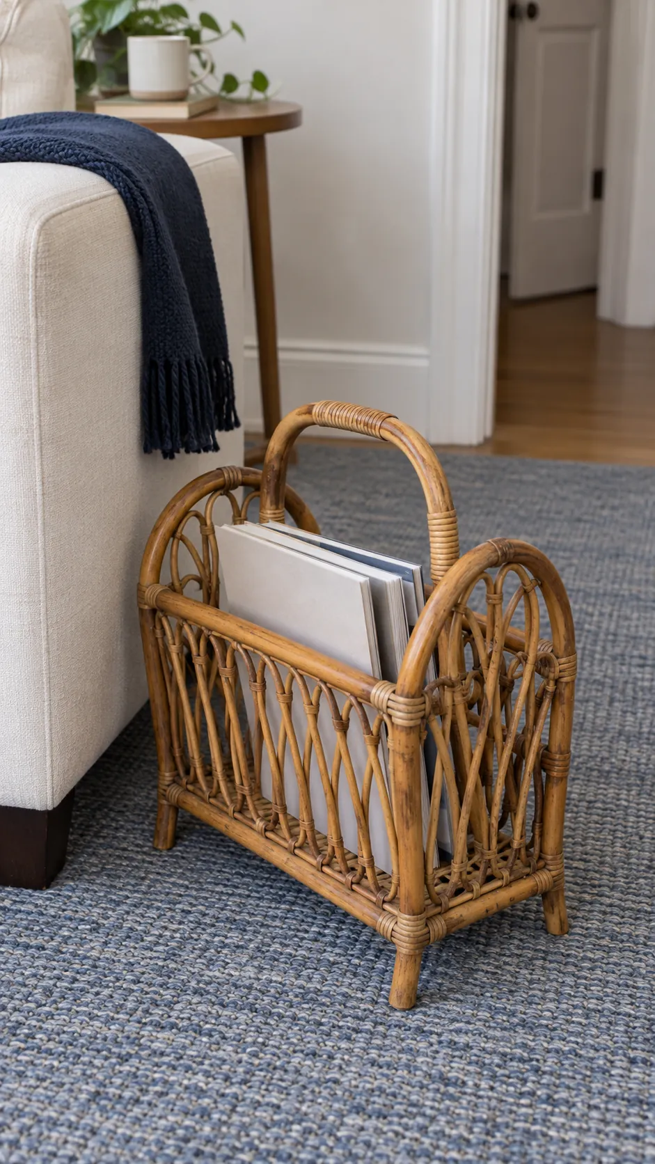 Bring Rattan Into a Dry Indoor Corner