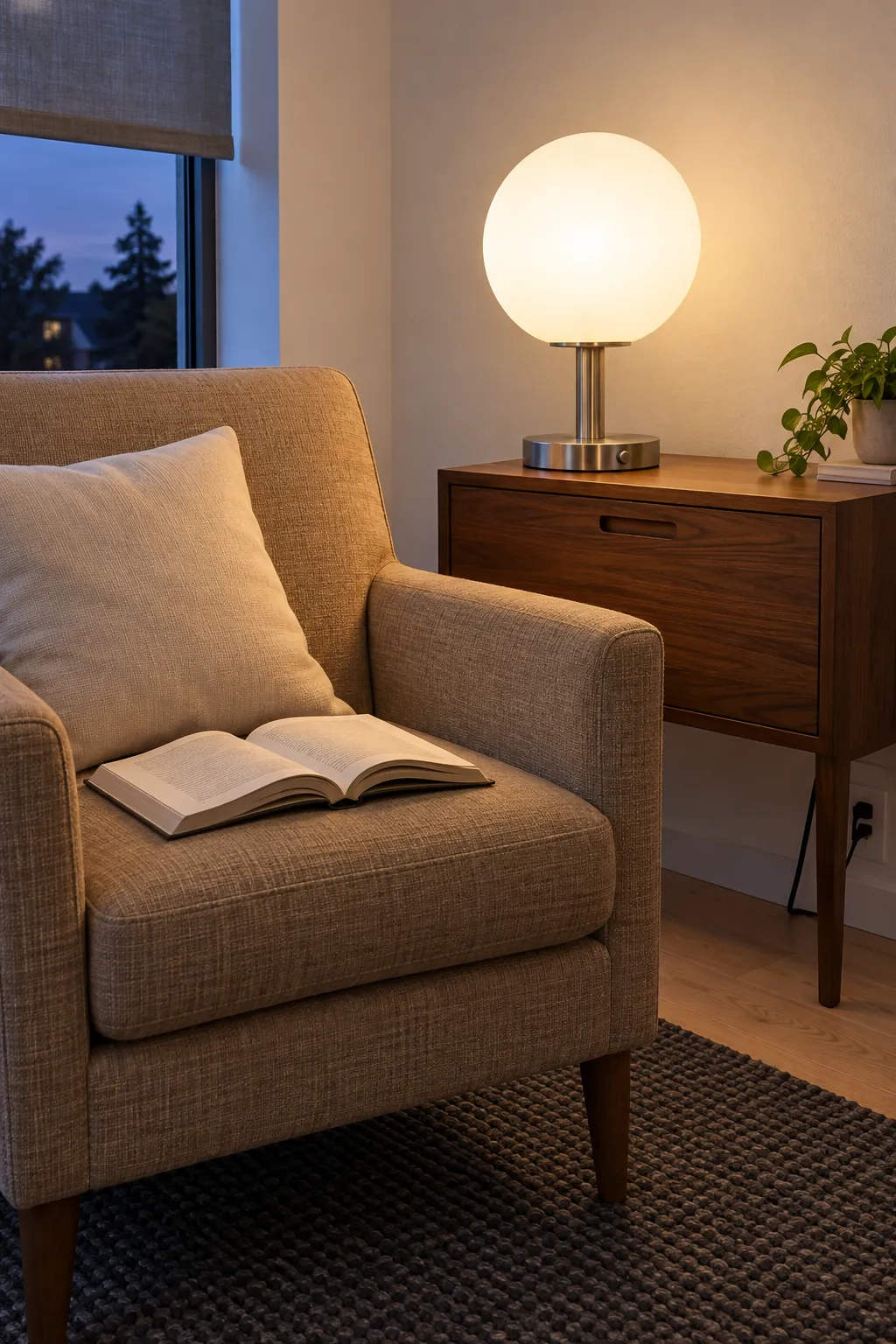 Give a Globe Lamp a Real Lighting Role