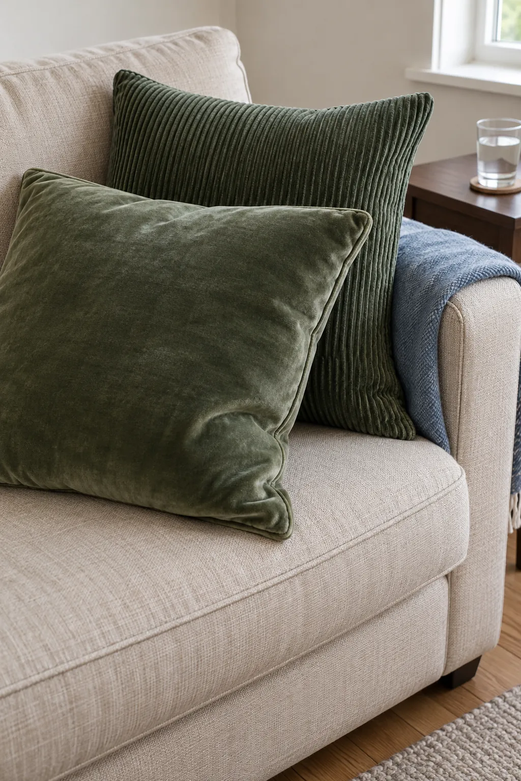 Mix Velvet and Corduroy Where Hands Reach