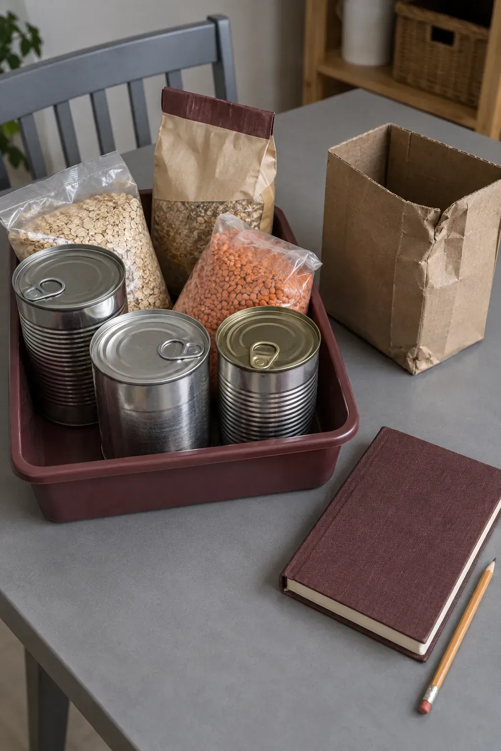 Review forgotten food and package condition