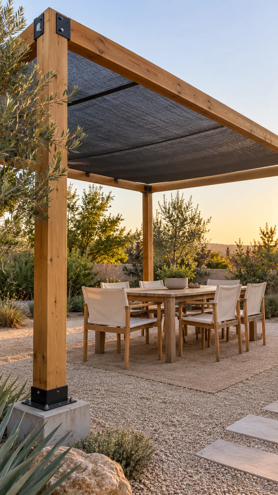 Shade Cloth Roof in a practical backyard