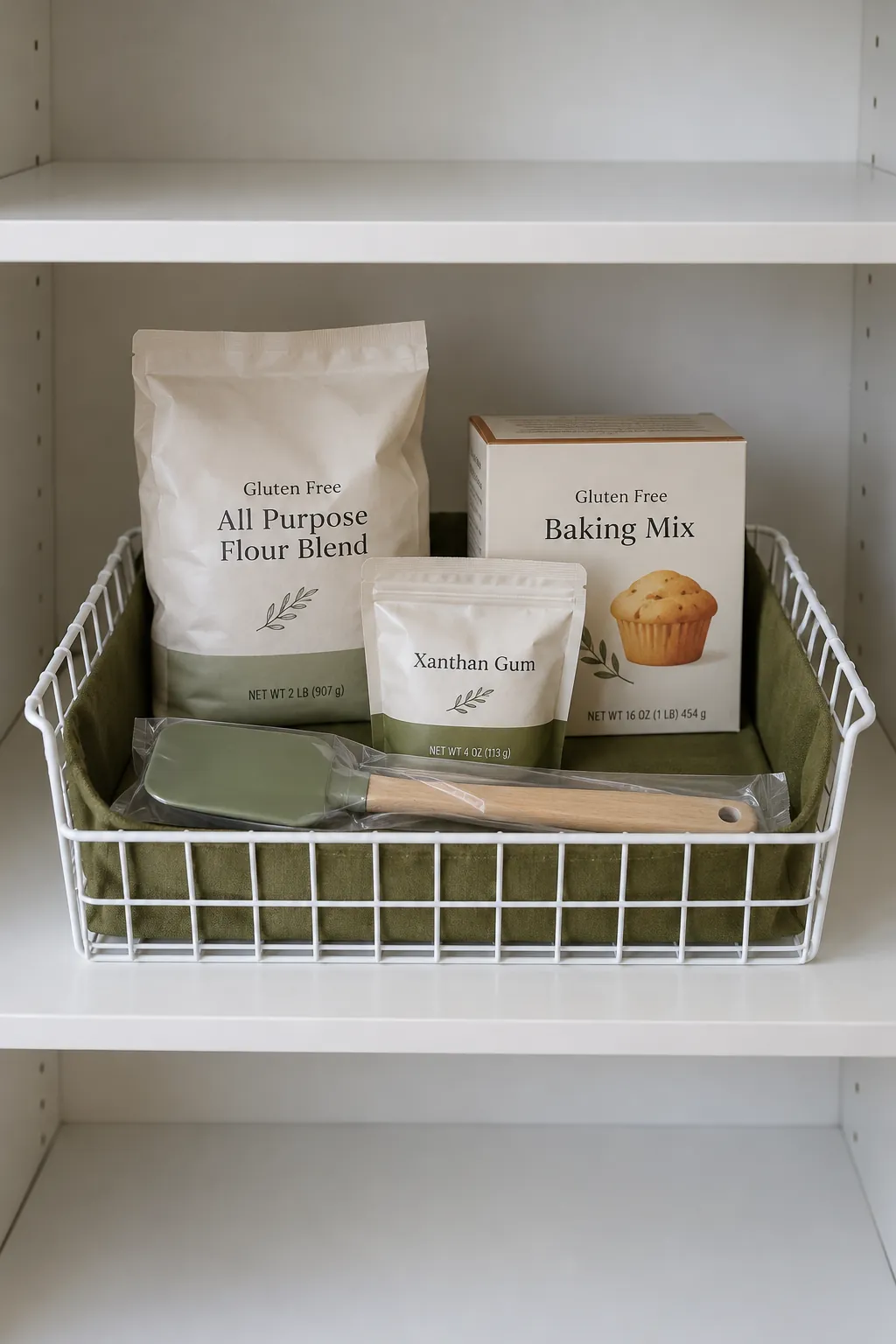 A Gluten Free Baking Basket Chosen With the Recipient