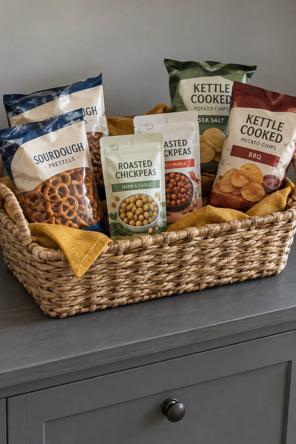 A Savory Basket Without the Candy