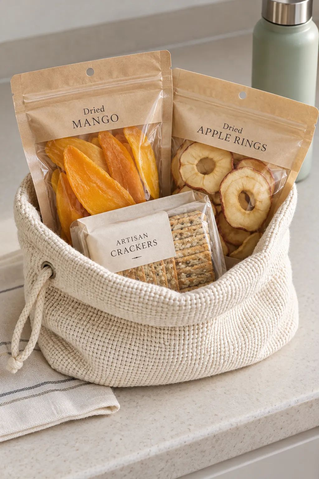 A Dried Fruit and Crunch Basket