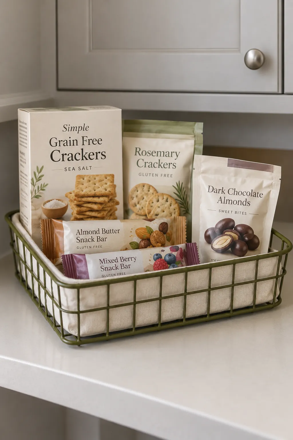 A Gluten Free Snack Basket With Trusted Brands
