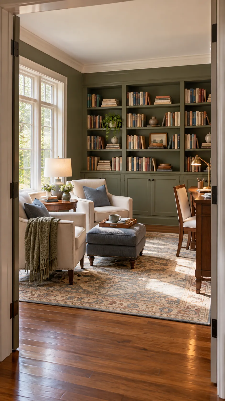 Decide How the Room Will Be Used in a formal living room reading room conversion